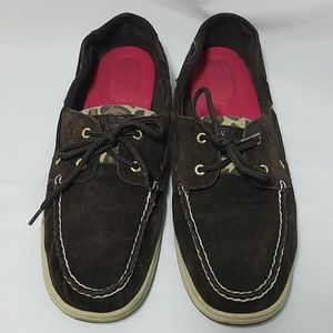 Sperry Cheetah Print Boat Shoes